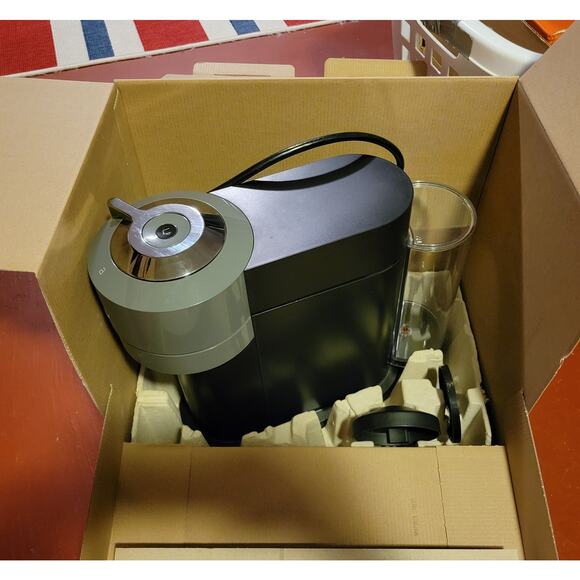 Nespresso Vertuo Next Espresso Coffee Maker Machine Matte Black Chrome - Picture 5 of 10